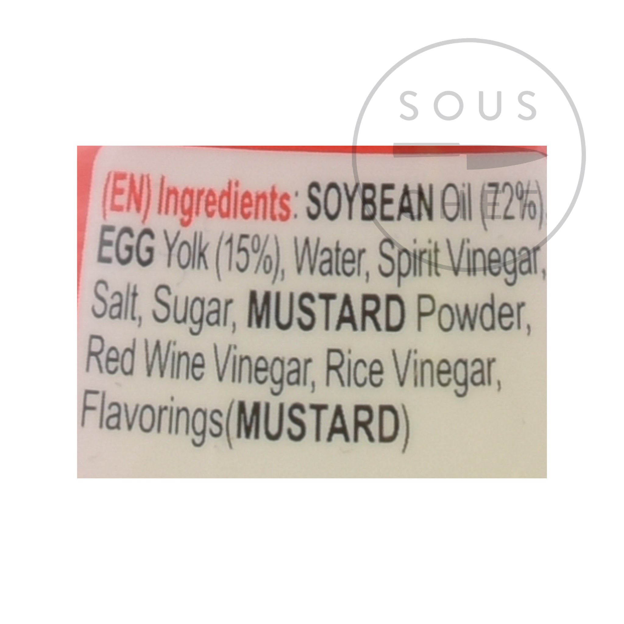 Kewpie Mayonnaise No MSG & Gluten Free 355ml Sous Chef UK