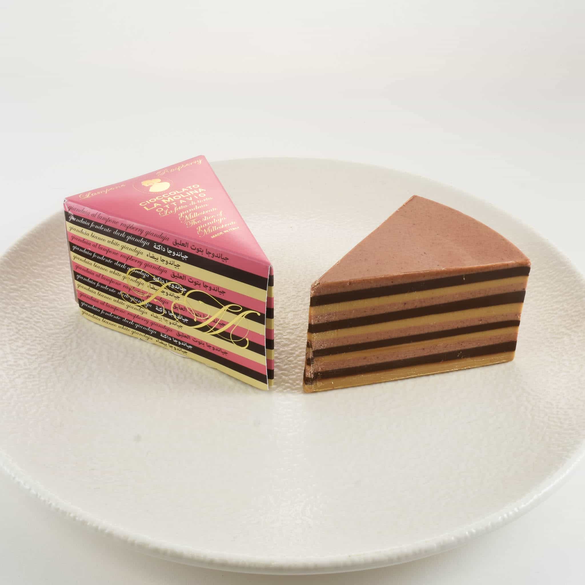 La Molina Slice Of Millestrati Raspberry Layered Cake 250g