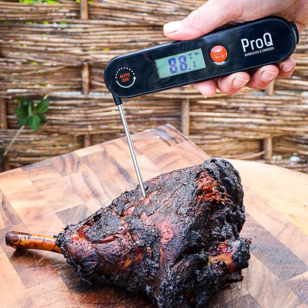 Instant Read Digital Meat Thermometer – BBQ Grill Smoker, Kitchen Cooking, 304 Stainless Steel Probe