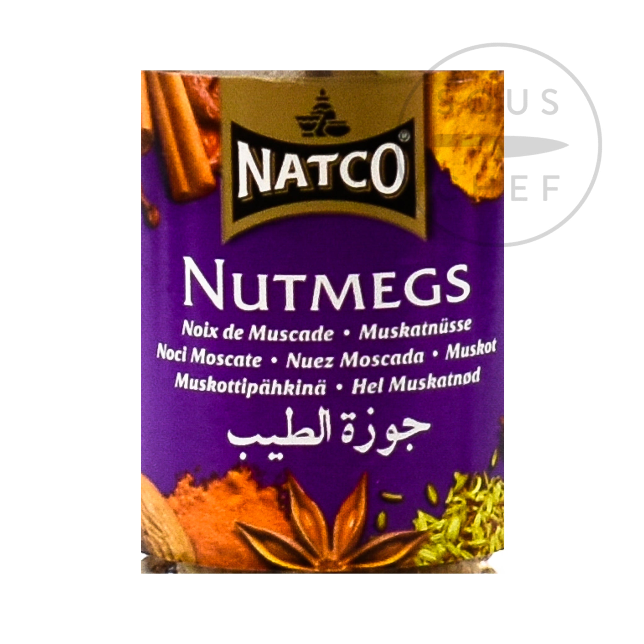 Natco Whole Nutmeg, 100g