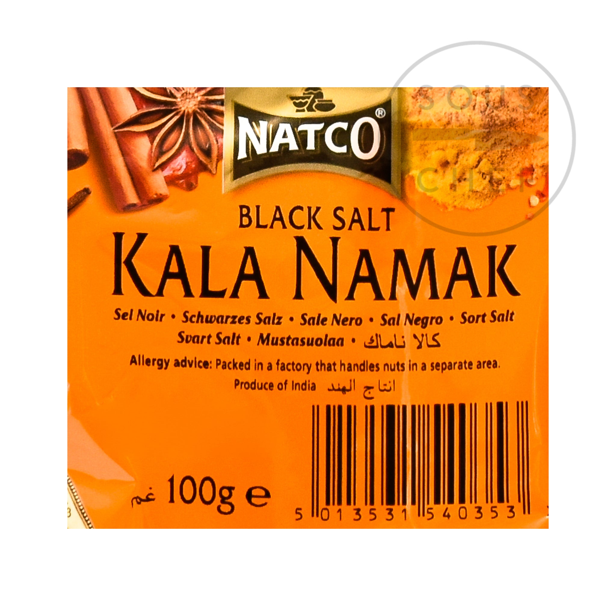 Kala Namak - Indian Black Salt, 100g