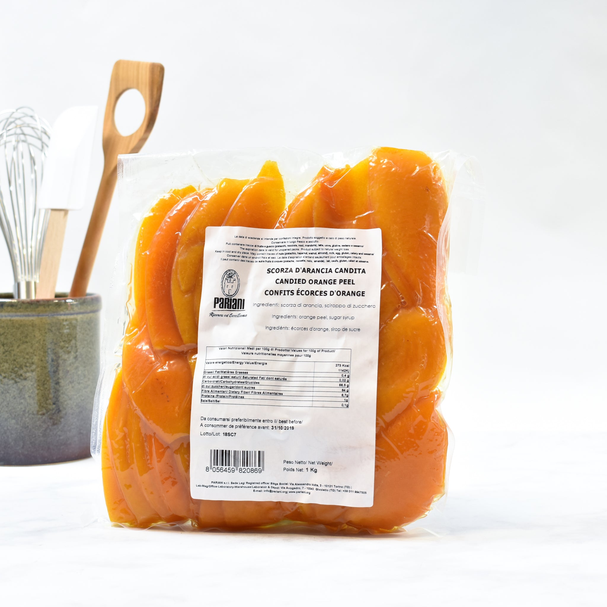 Sicilian Candied Orange Peel, 1kg