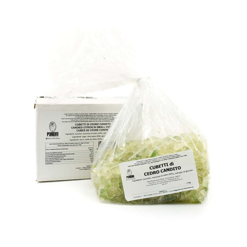 Pariani Candied Cedro Citron In Small Cubes, 1kg