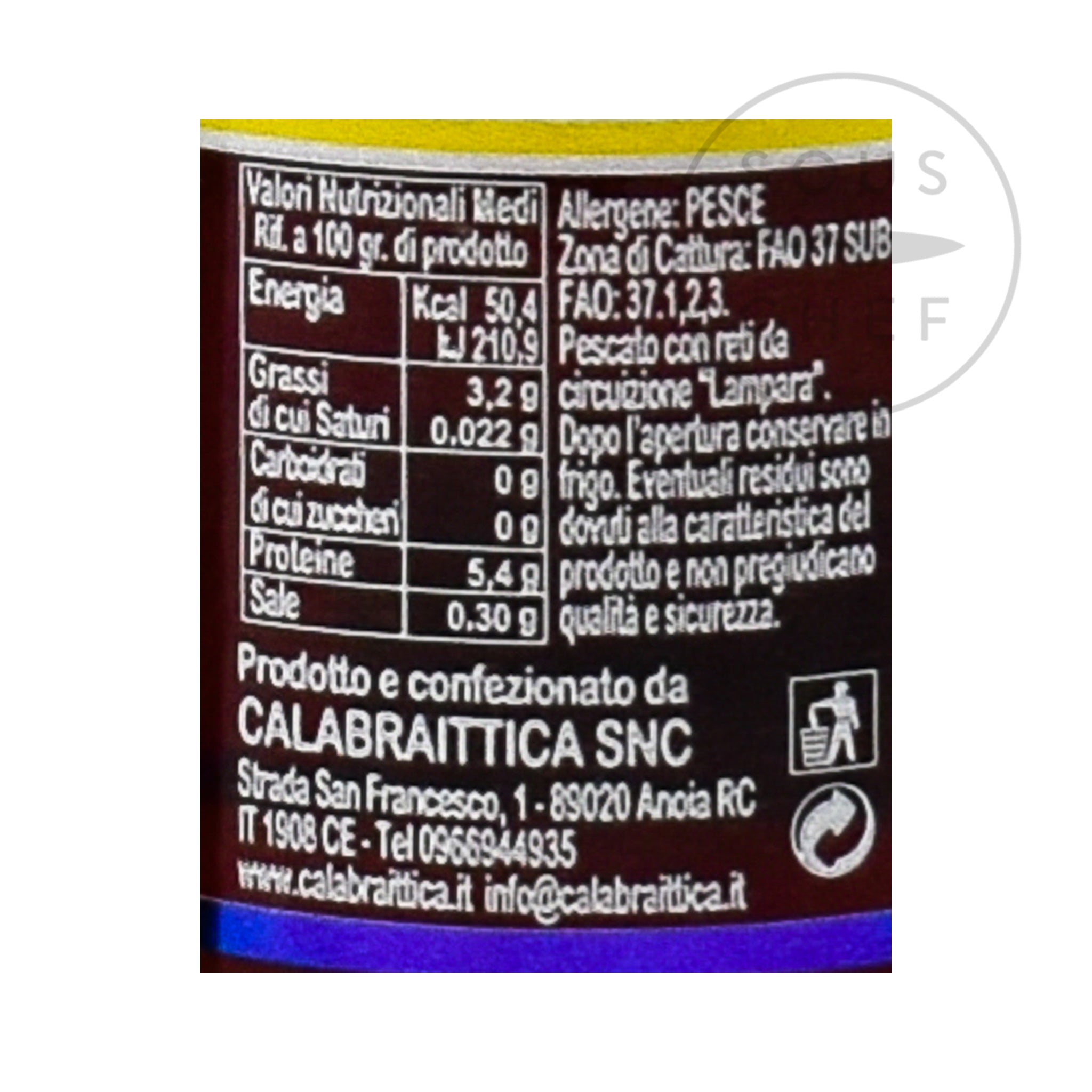 Colatura - Anchovy Extract, 120ml
