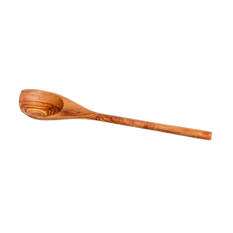 Olive Wood Corner Spoon, 30cm