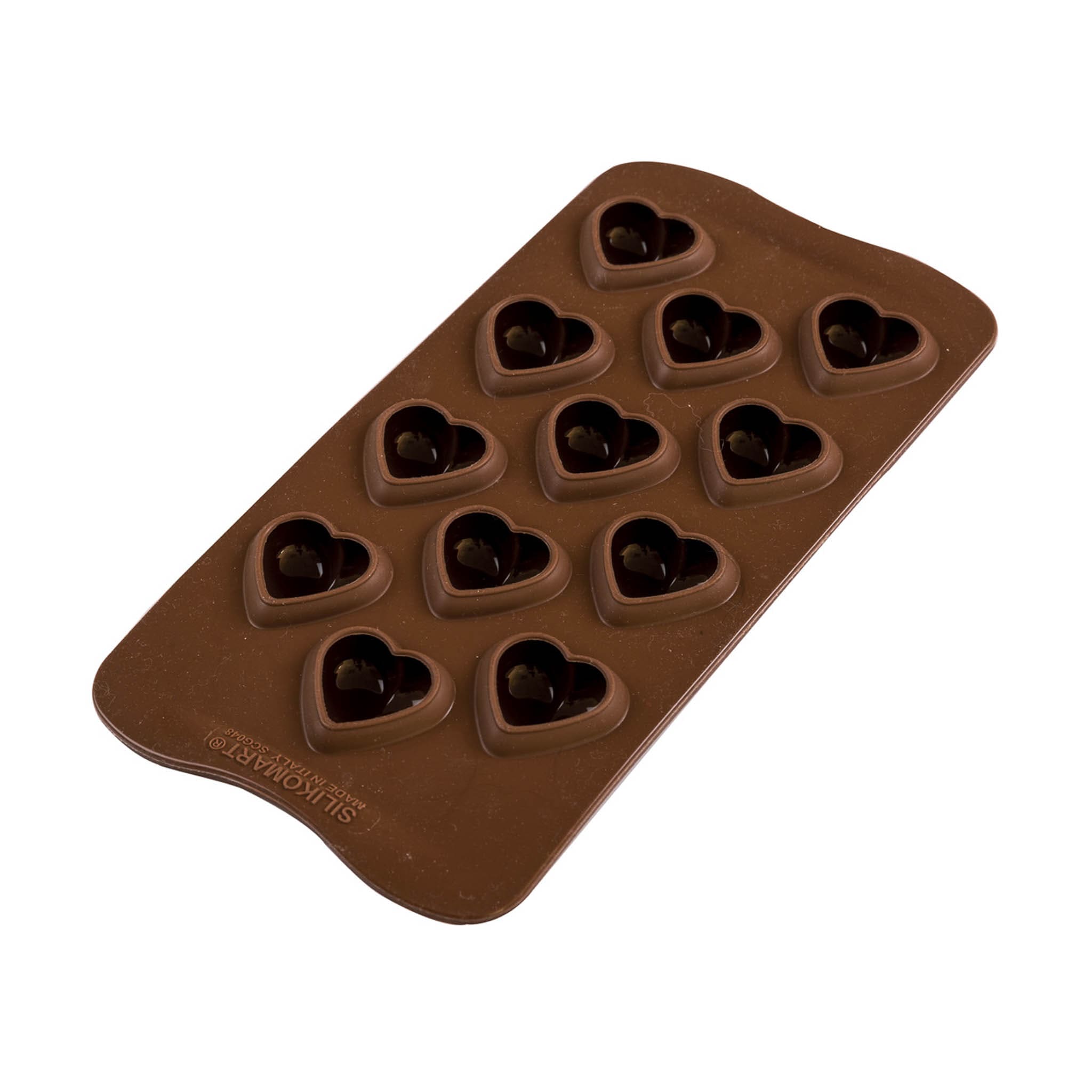 Silikomart Silicone Heart Chocolate Mould 8ml