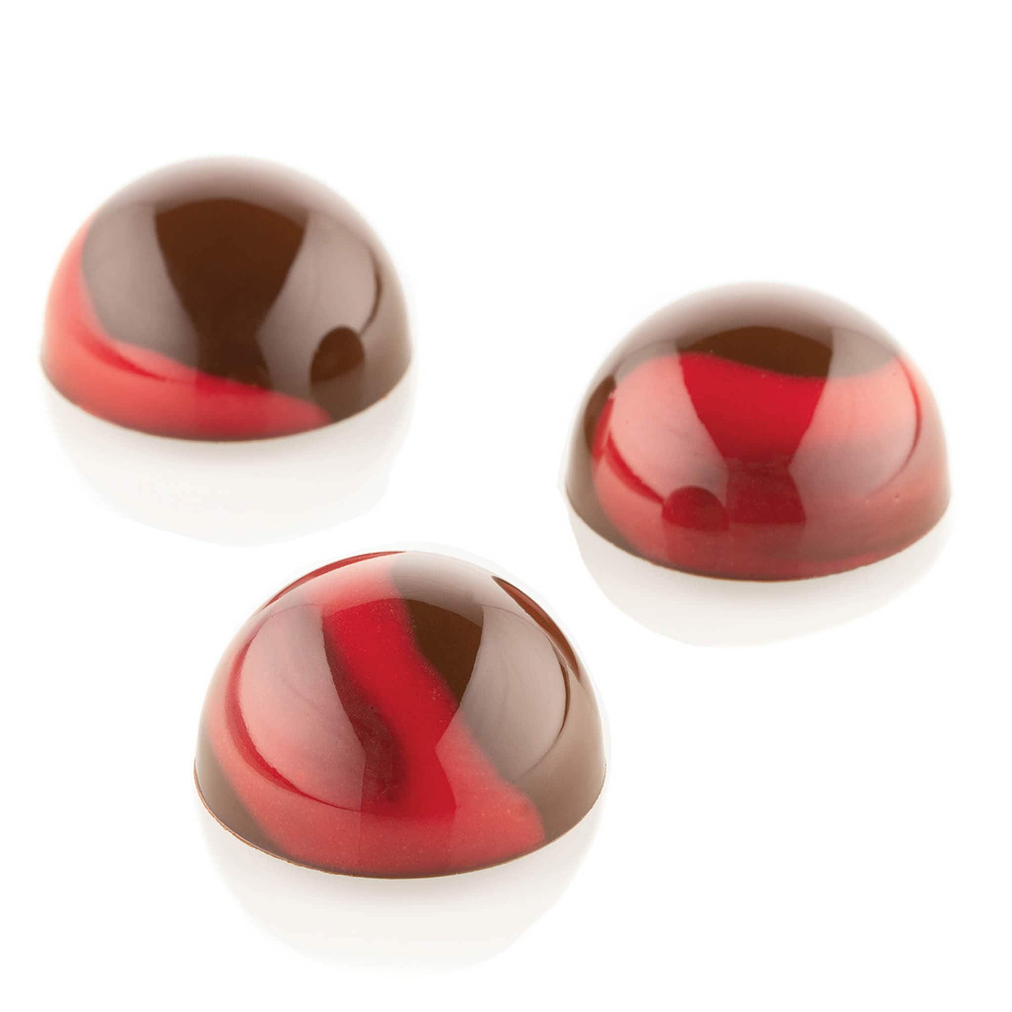 Silikomart Domed Tritan and Silicone Insert Chocolate Mould Set