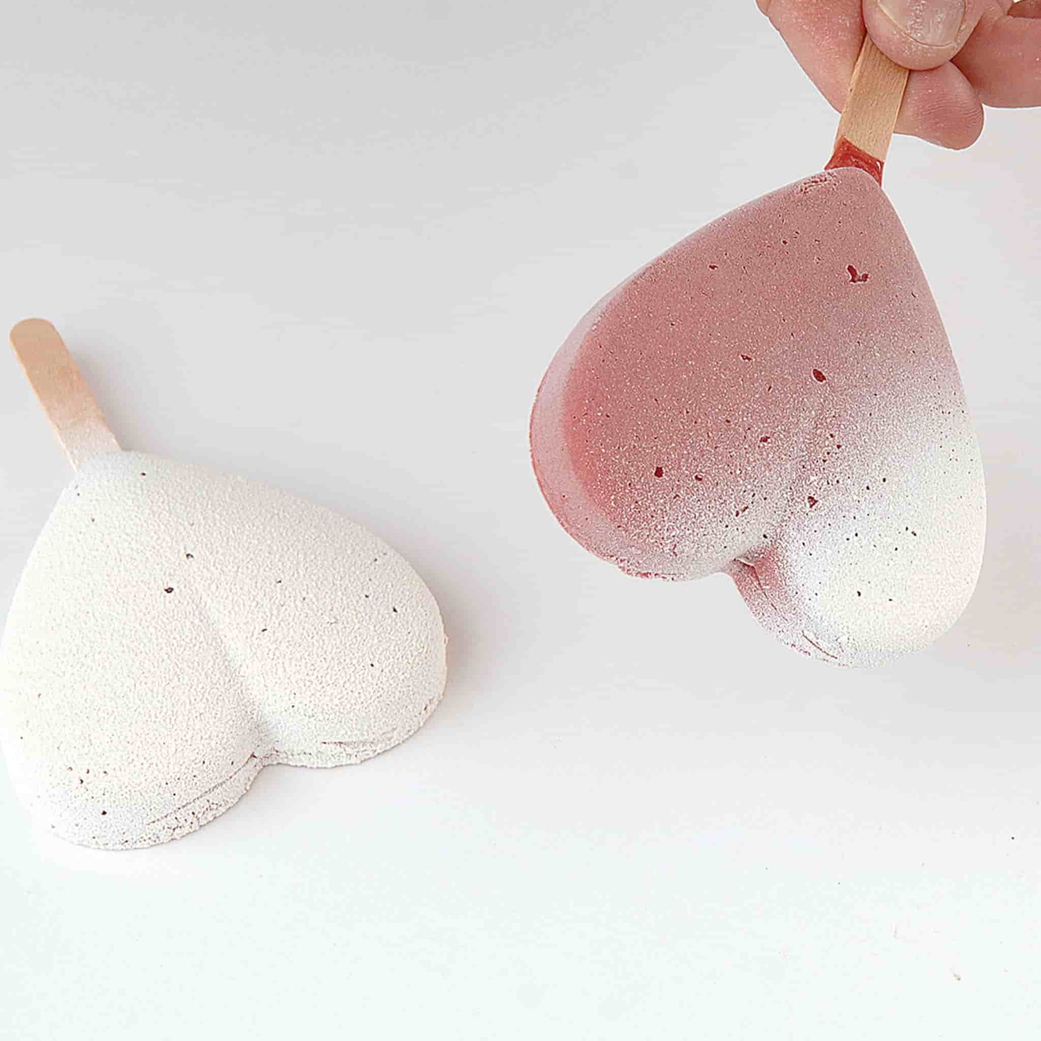Silikomart Mini Heart Ice Cream Lolly Mould