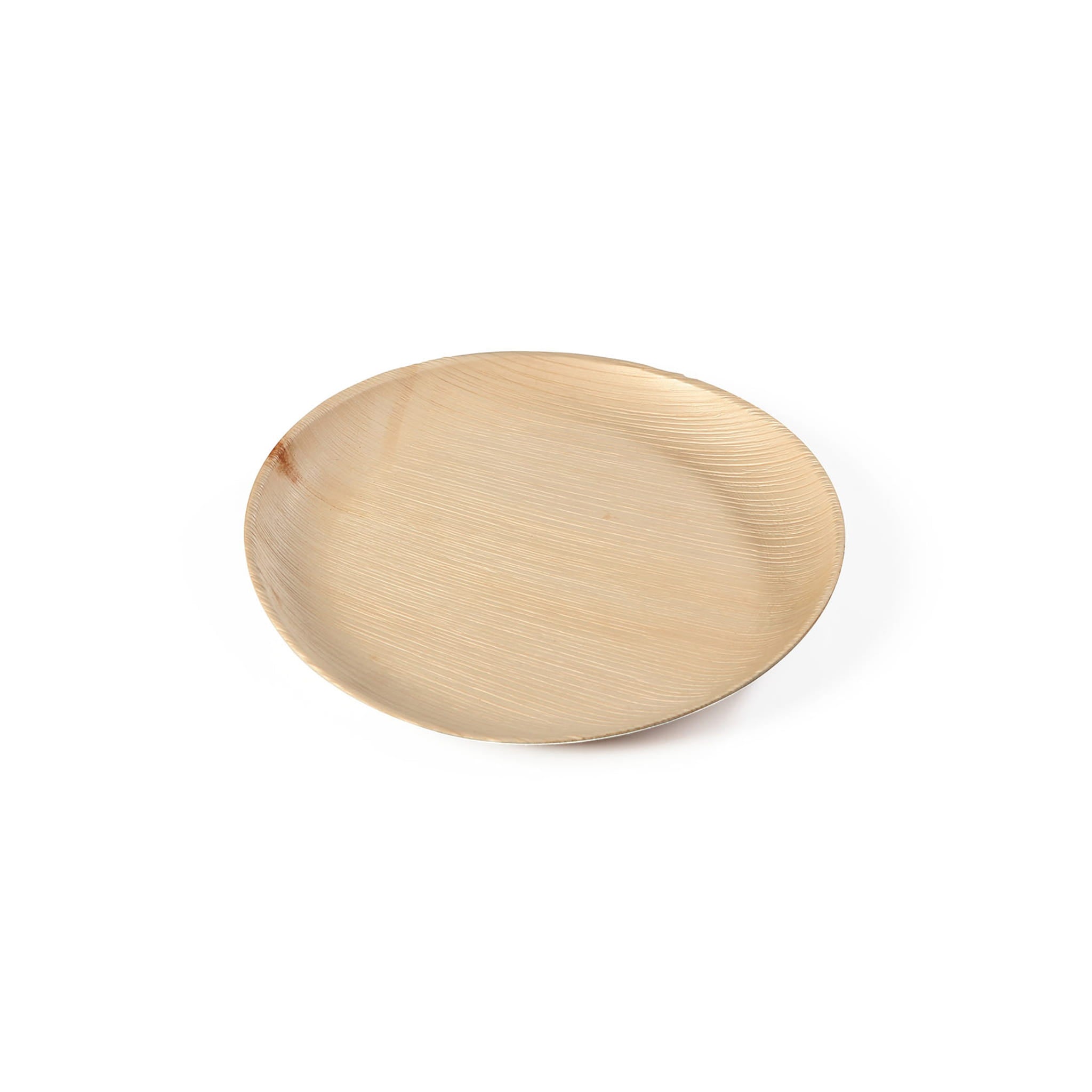 Palm Board Canape Round Small Plate, 12cm