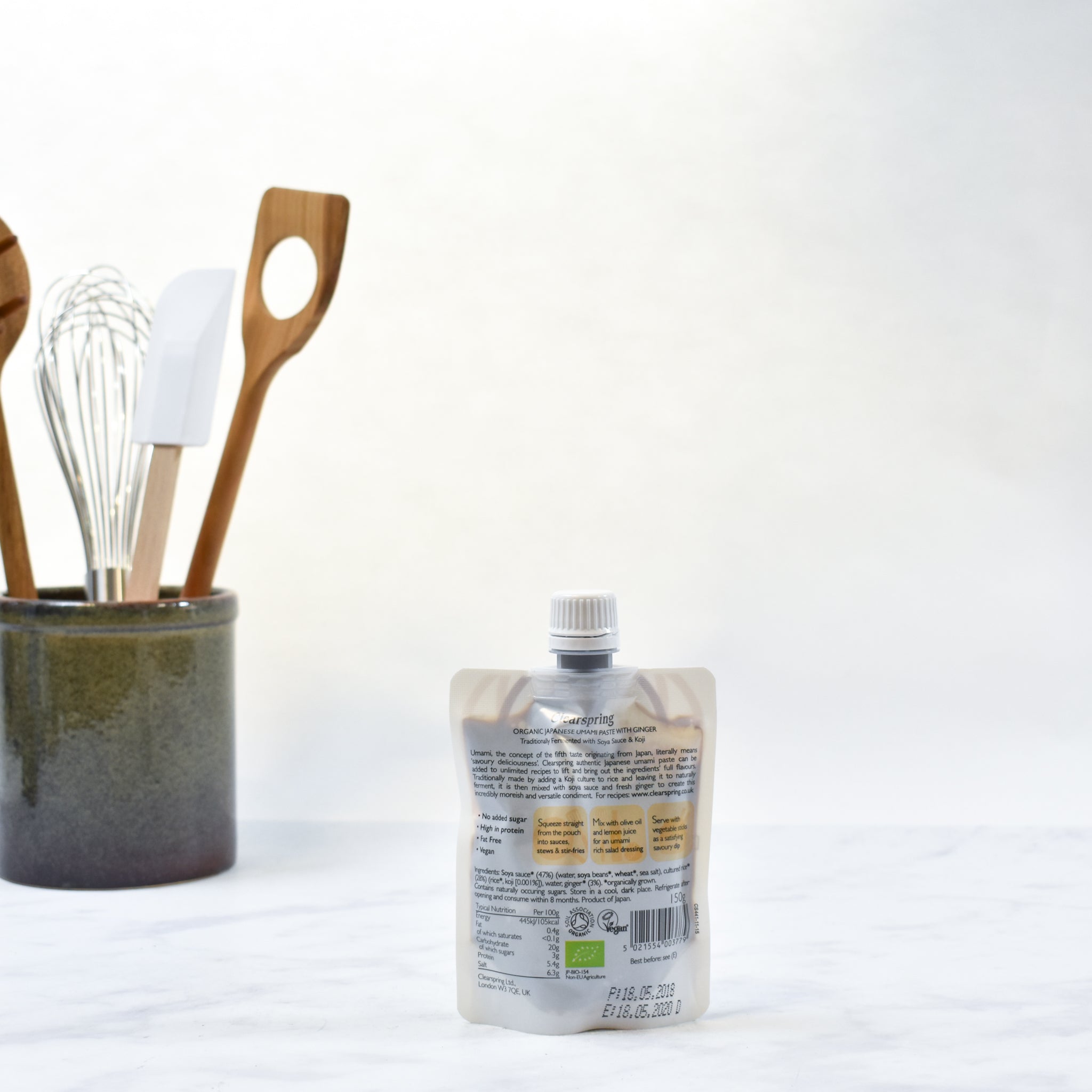 TS201 Organic Umami Instant Stock Paste 4x28g - The Health Store