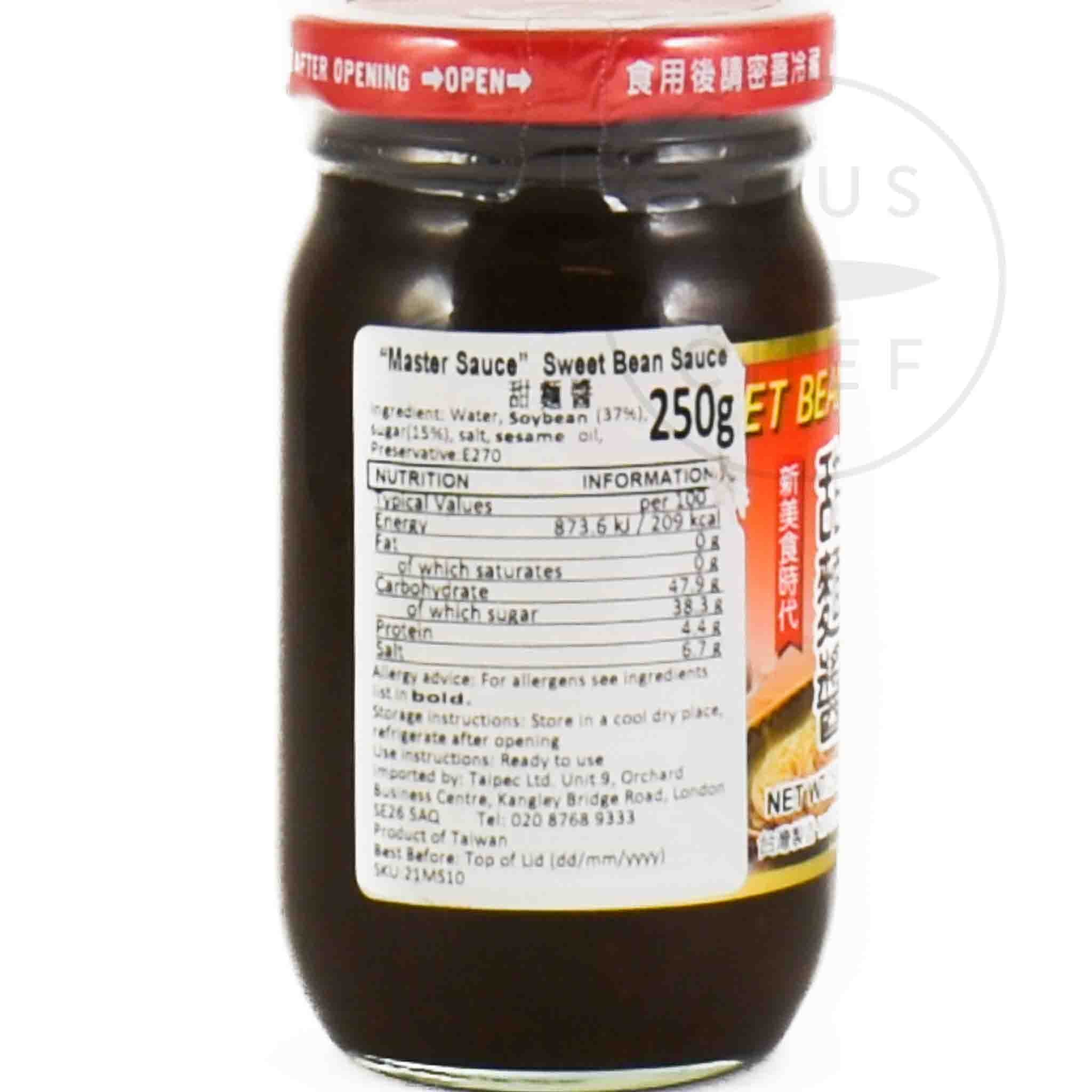 Sweet Soybean Sauce 250g Ingredients