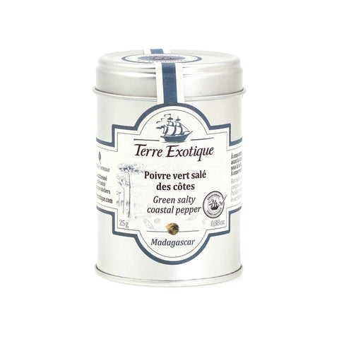Terre Exotique Green Salty Coastal Pepper, 20g
