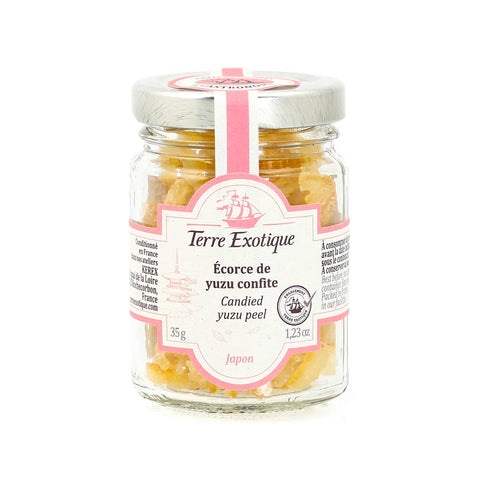 Terre Exotique Candied Yuzu Peel, 35g