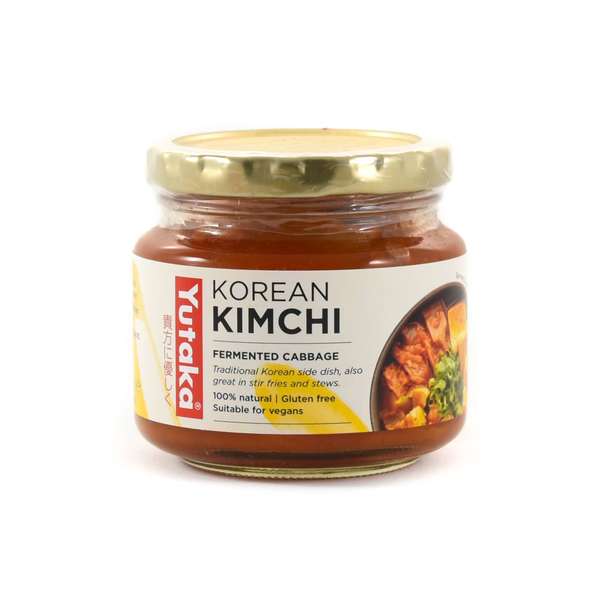 Yutaka 100% Natural Traditional Korean Kimchi 215g