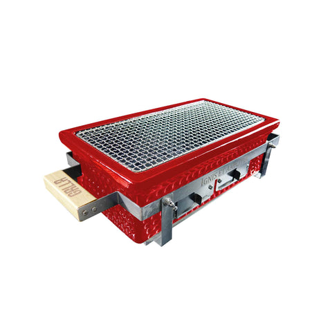 Grllr Osaka Shichirin Tabletop BBQ, Red