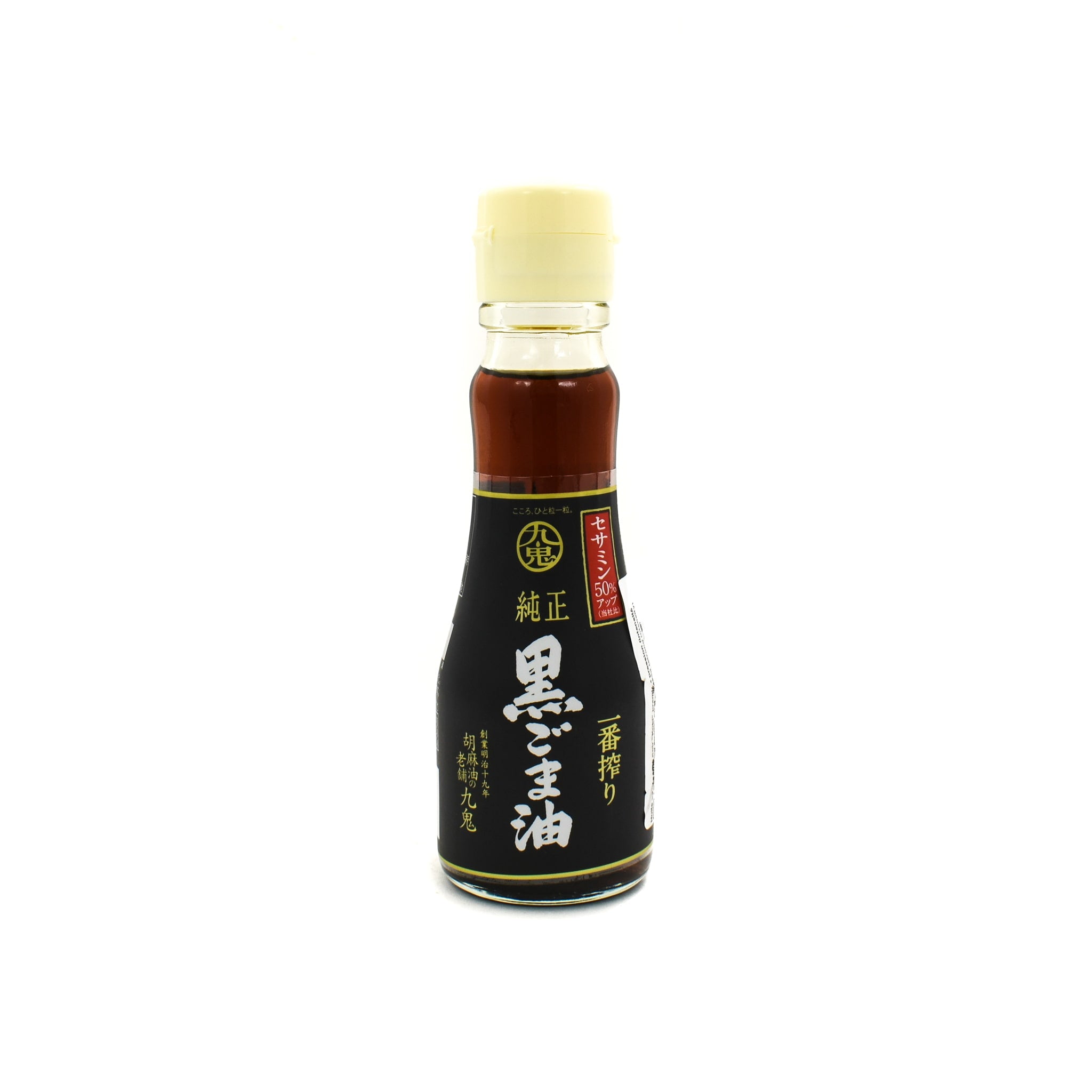 Kuki Sangyo "First Press" Intense Black Sesame Oil 150g