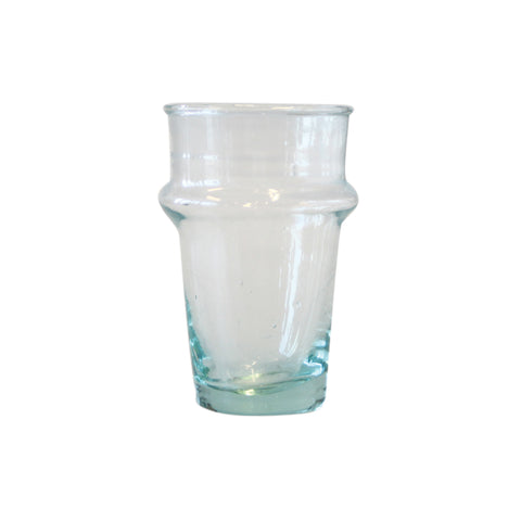 Moroccan Water Glass - Recycled Glass