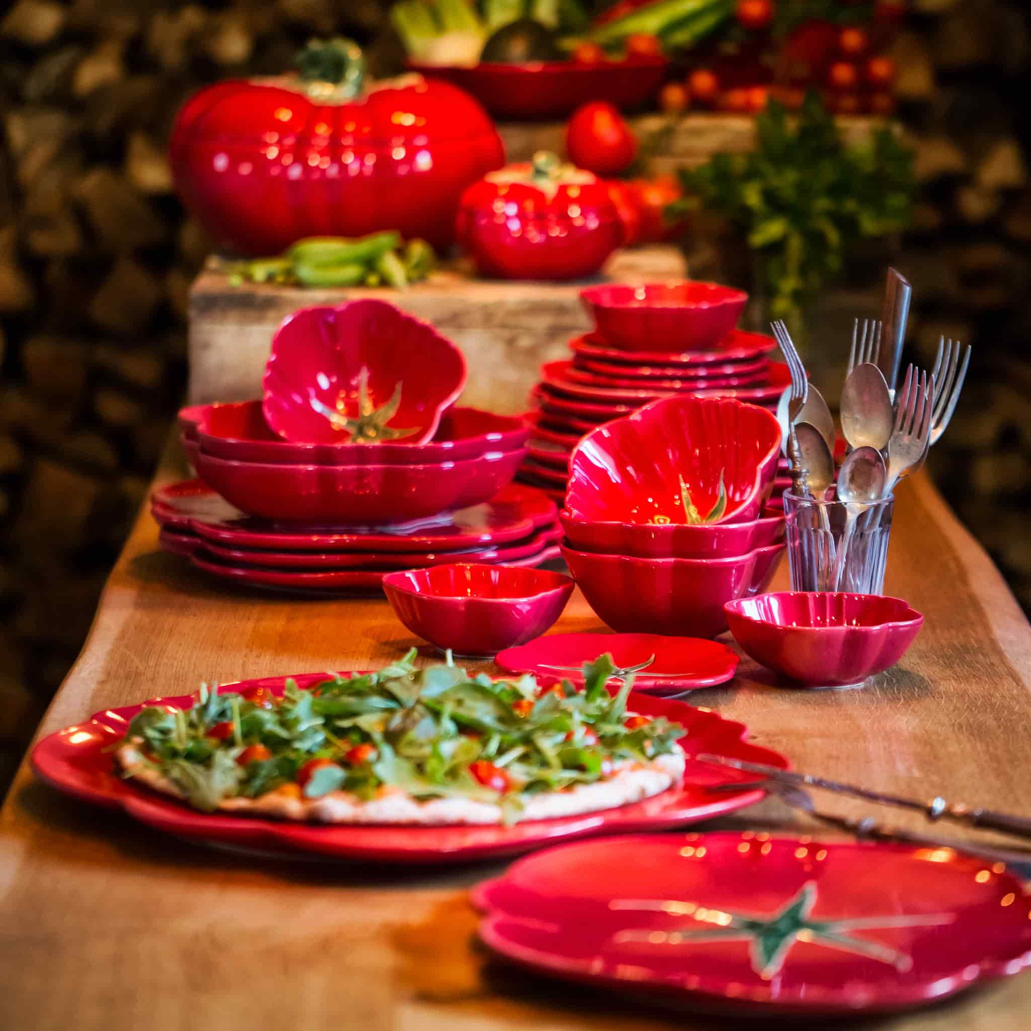 Bordallo Pinheiro Tomato Dinner Plate, 29cm