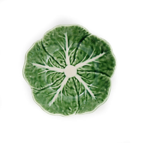 Bordallo Pinheiro Round Cabbage Leaf Bowl