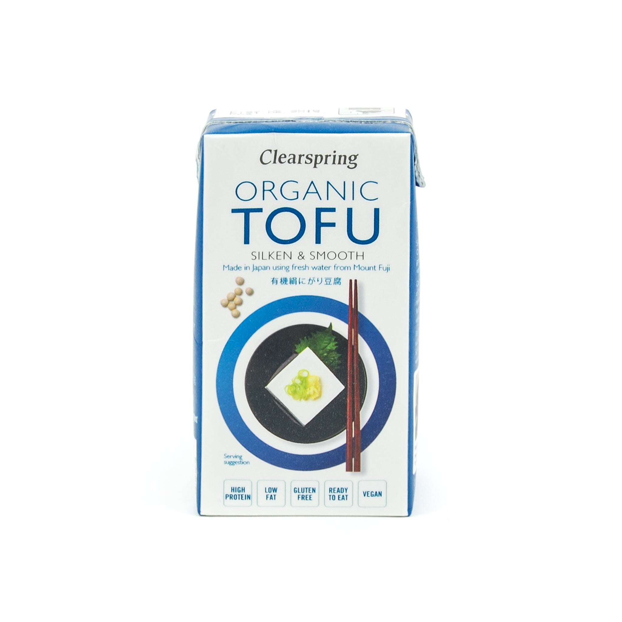 Clearspring Organic Tofu 300g Ingredients Tofu & Beans & Pulses Japanese Food