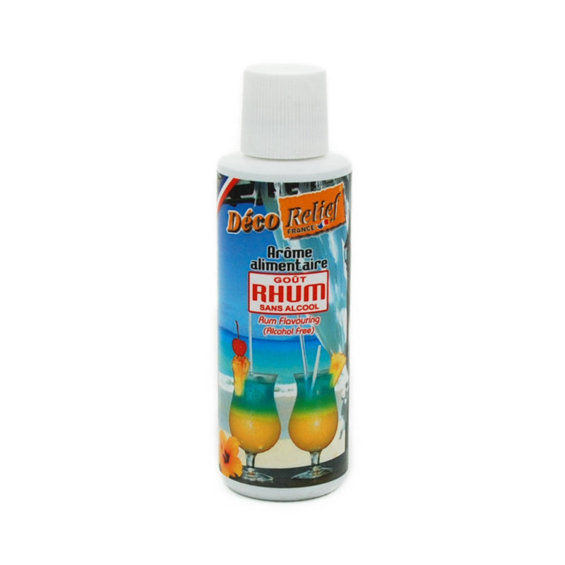 Deco Relief Concentrated Rum Flavour 125ml Ingredients Flavours & Colours French Food