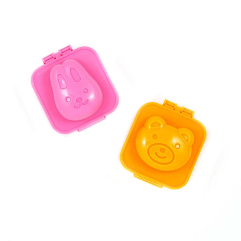Boiled Egg Mould - Bear & Bunny