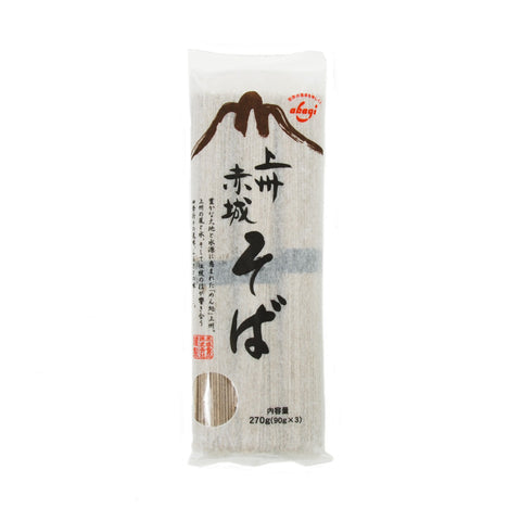 Akagi Dried Soba Noodles, 270g