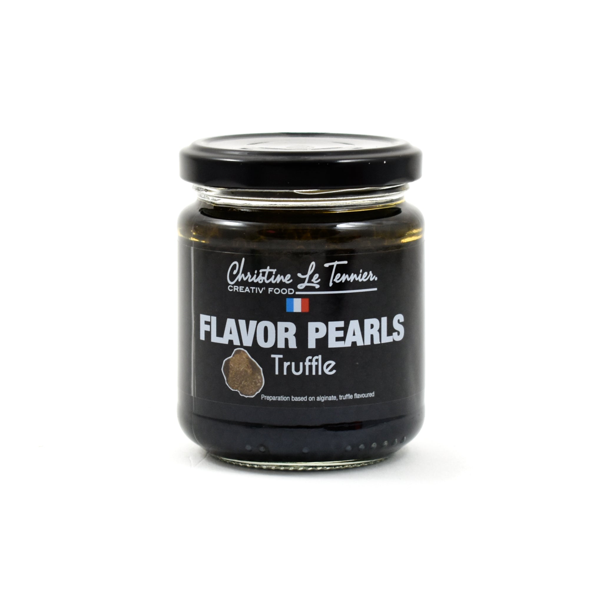 Truffle Flavour Pearls 50g  Modernist and Molecular French Food and Recipes Jar shot