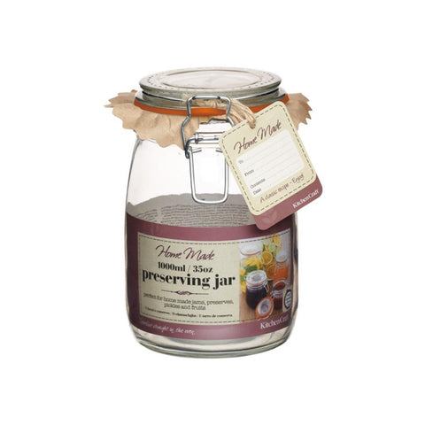 Glass Preserving Jar, 1000ml