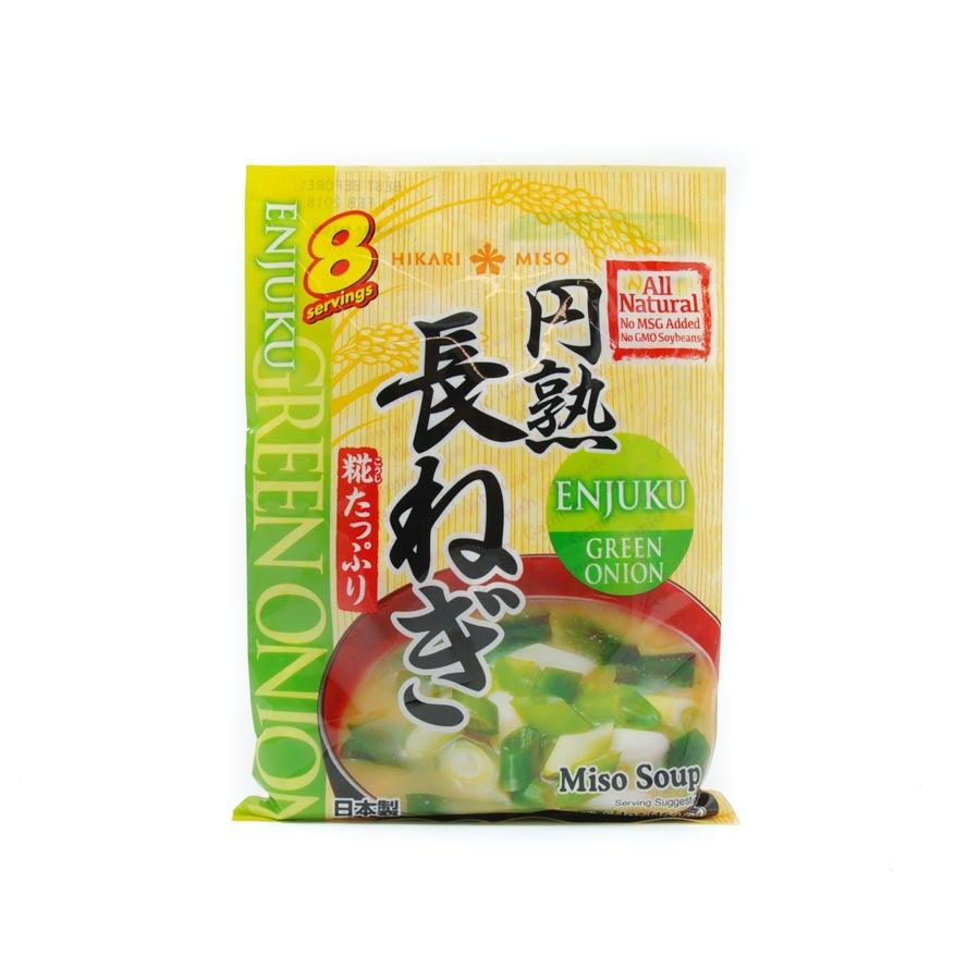 Hikari Instant Miso Soup With Green Onion 8 x 22g servings Ingredients Seasonings Japanese Food