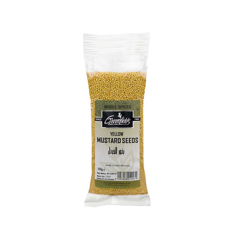 Greenfields Yellow Mustard Seeds, 100g