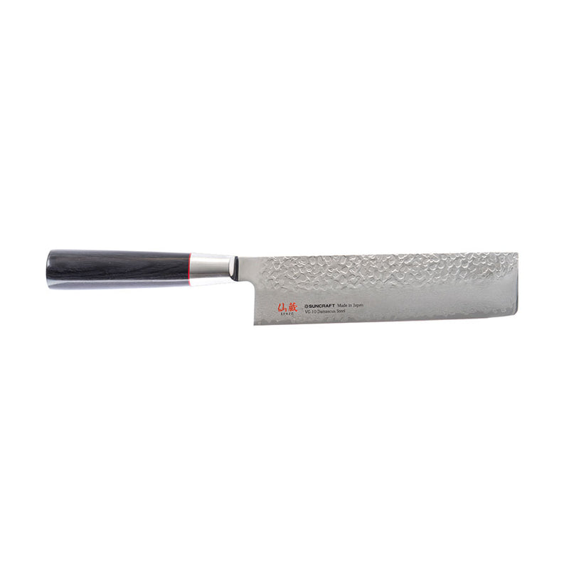 Suncraft Senzo 33 Layer Nakiri Knife 160mm Cookware Kitchen Knives Japanese Chef Knives