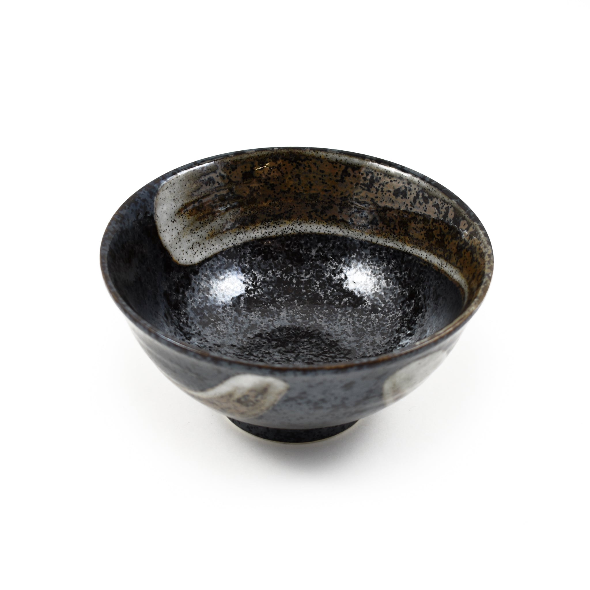 Kiji Stoneware & Ceramics Karasuba-Iro Large Rice Bowl Tableware Japanese Tableware Japanese Food