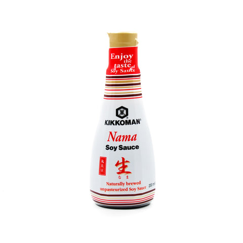 Kikkoman Nama Soy Sauce - Raw Unpasteurised, 200ml