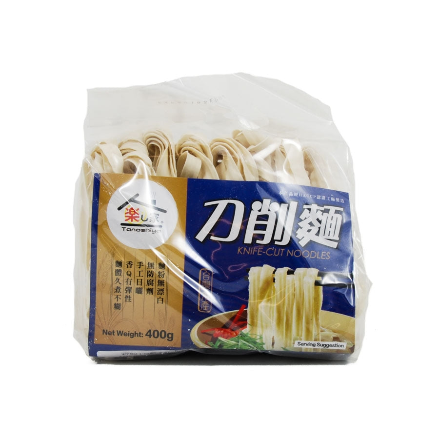 Tanoshiya Knife-cut Noodles 400g Ingredients Pasta Rice & Noodles Noodles