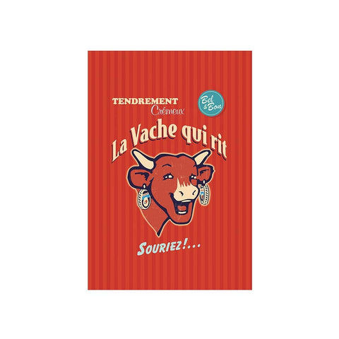 French Tea Towel - La Vache Qui Rit