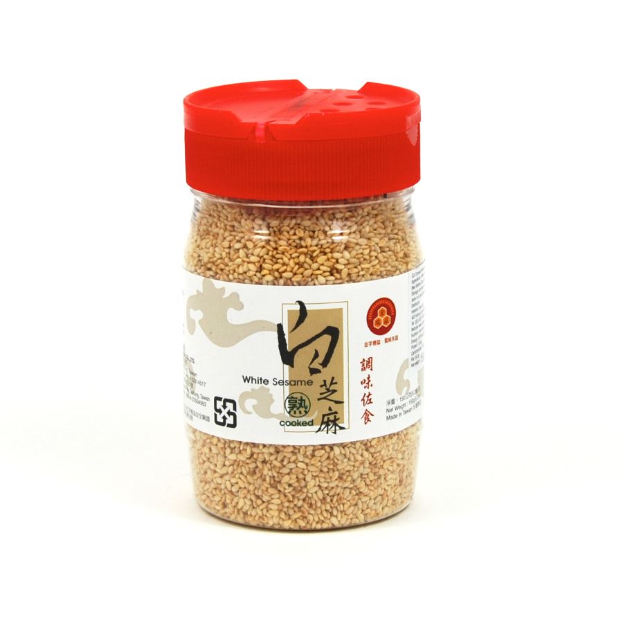 CJI Toasted White Sesame Seeds 150g Ingredients Flour Grains & Seeds Chinese Food