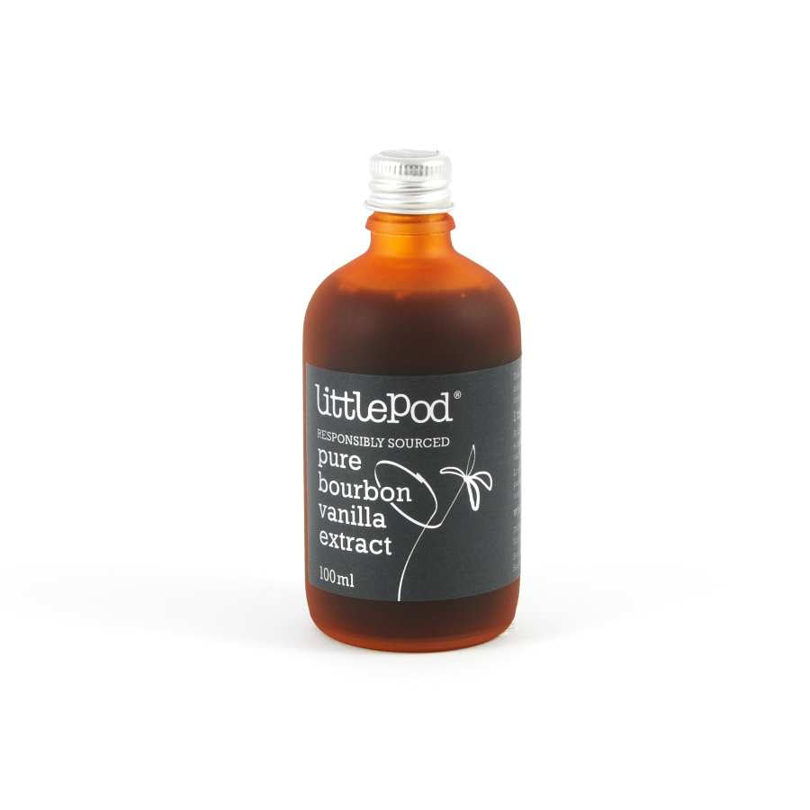 Littlepod Pure Vanilla Extract 100ml Ingredients Flavours & Colours