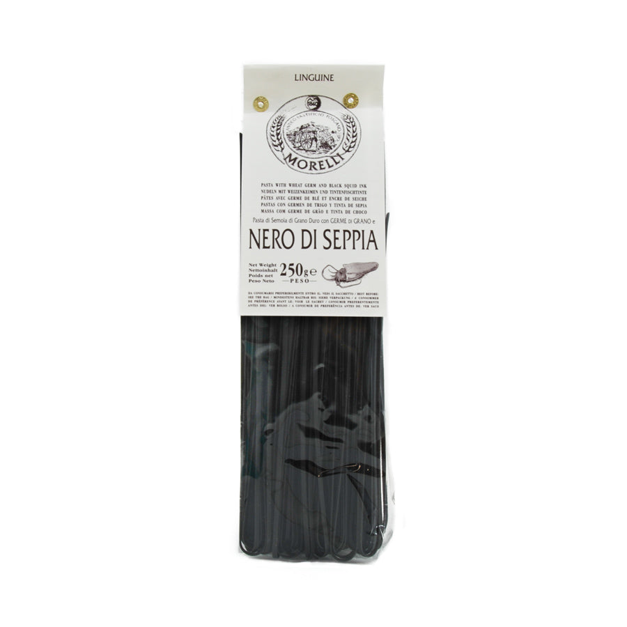 Morelli Squid ink Linguine 250g Ingredients Pasta Rice & Noodles Pasta Italian Food
