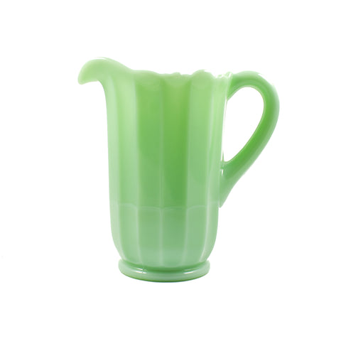 Mosser Glass Jade Milk Glass Pitcher
