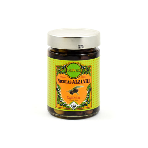 Nicolas Alziari Small Cailletier Olives from Cote D'Azur, 220g