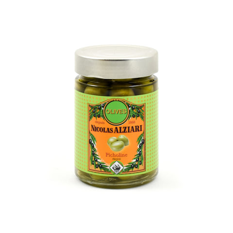 Nicolas Alziari Green Picholine Olives, 200g