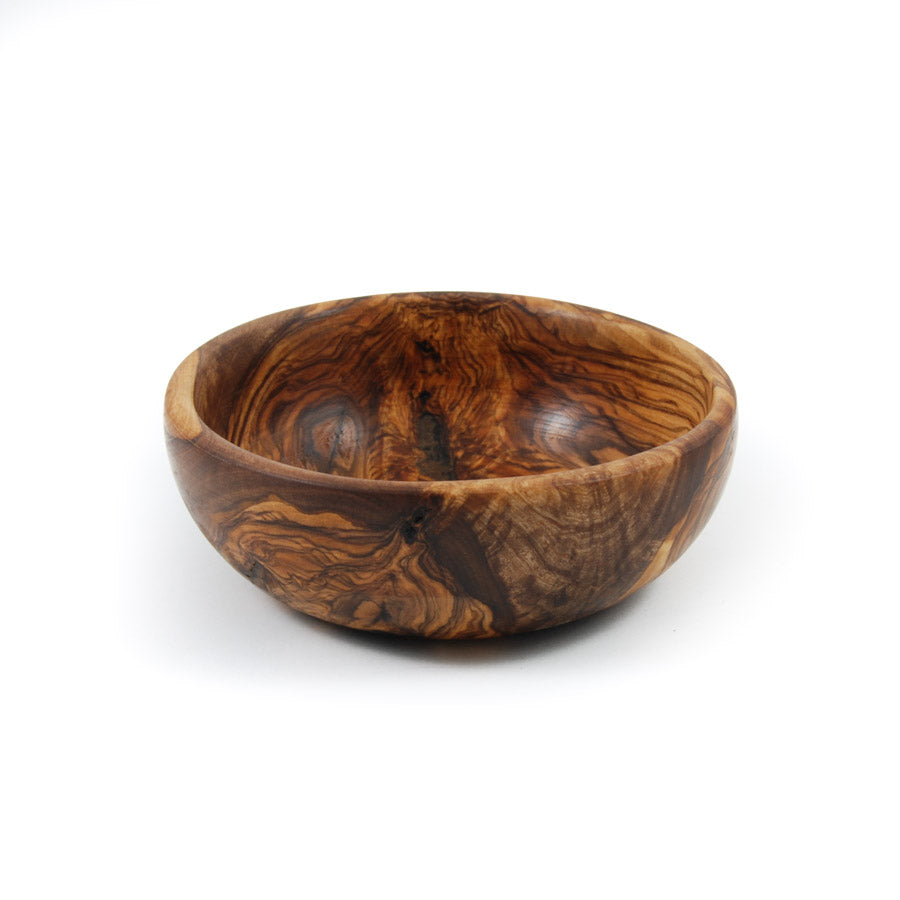 Naturally Med Olive Wood Round Dish 12.5cm Tableware Wooden Boards & Chopping Boards