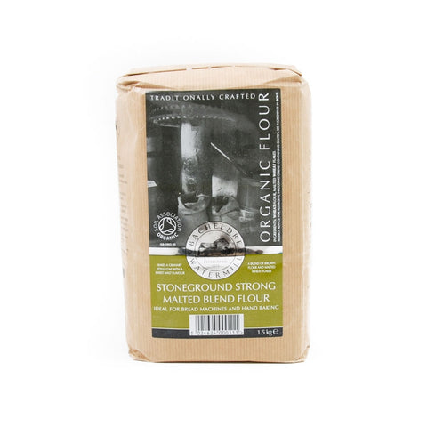 Bacheldre Organic Stoneground Strong Malted Blend Flour, 1.5kg