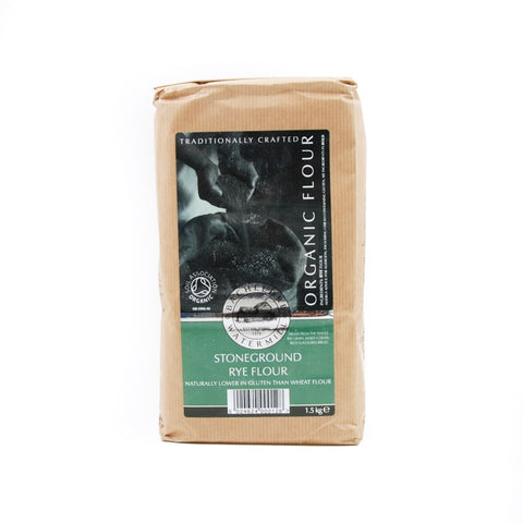 Bacheldre Organic Stoneground Rye Flour, 1.5kg