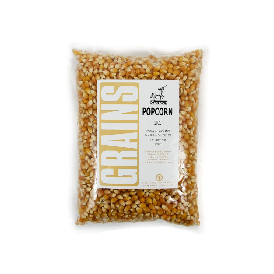 Centaur Popping Corn 1kg Ingredients Flour Grains & Seeds