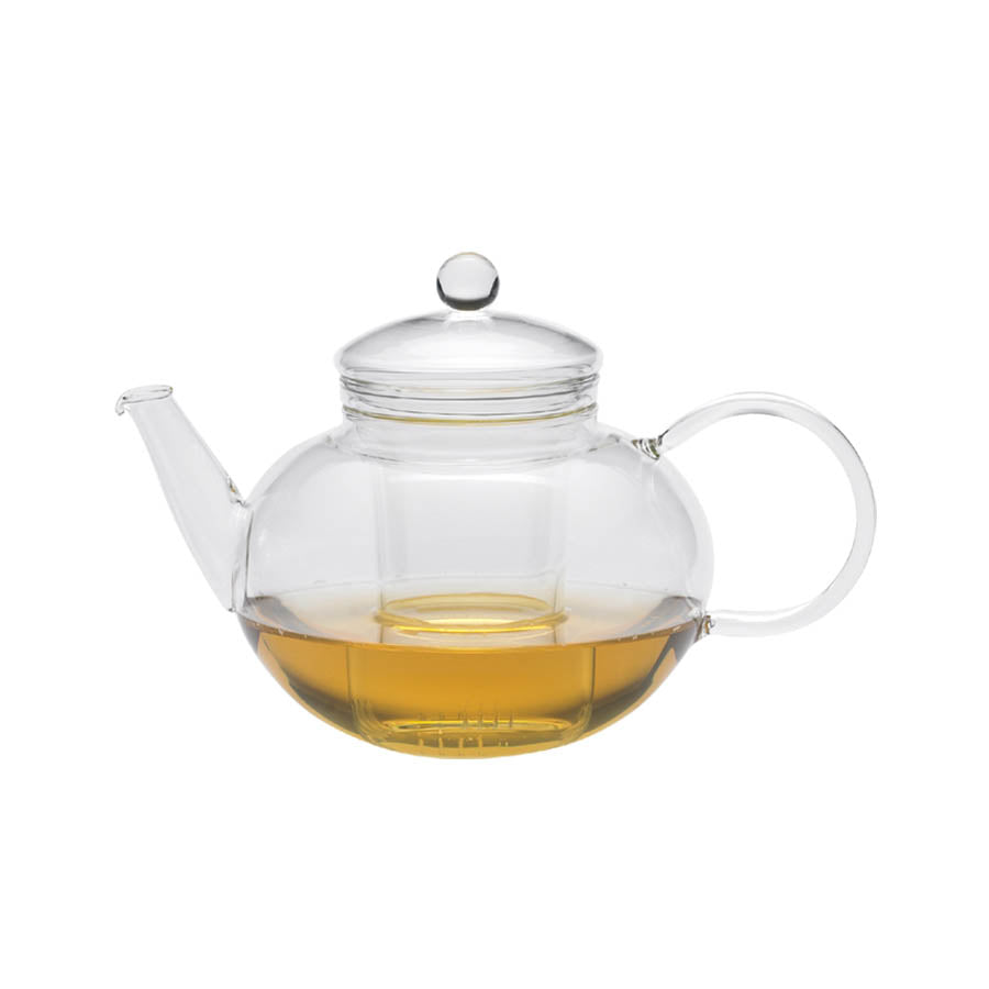 Trendglas Round Glass Teapot & Strainer 1.2 litres Tableware Jugs & Glassware