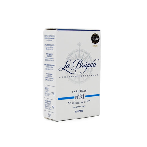 La Brujula Sardinillas - Small Sardines, 115g