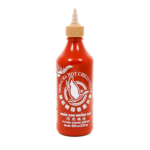 Flying Goose Sriracha - Extra Garlic, 455ml