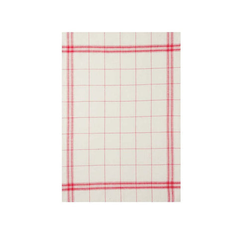 French Linen Tea Towel - EGR Rouge